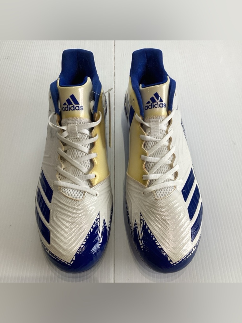 Adidas Freak x Carbon Low Football Cleats Blue White Cream Men Sz 14 New BY3099
